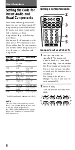 Предварительный просмотр 8 страницы Sony RM-VL900 Operating Instructions Manual