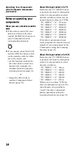 Предварительный просмотр 14 страницы Sony RM-VL900 Operating Instructions Manual
