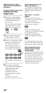 Preview for 10 page of Sony RM-VL900T Operating Instructions Manual