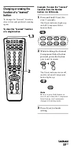 Preview for 19 page of Sony RM-VL900T Operating Instructions Manual