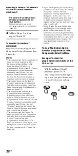 Предварительный просмотр 28 страницы Sony RM-VL900T Operating Instructions Manual