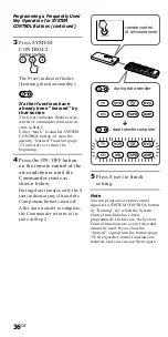 Preview for 36 page of Sony RM-VL900T Operating Instructions Manual