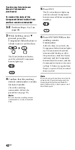 Preview for 42 page of Sony RM-VL900T Operating Instructions Manual