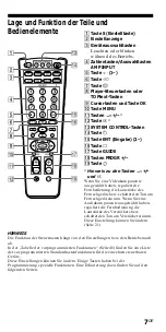 Preview for 61 page of Sony RM-VL900T Operating Instructions Manual