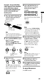 Preview for 25 page of Sony RM-VLZ620 Operating Instructions Manual