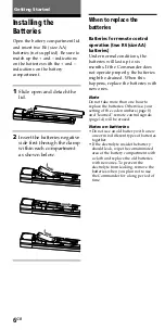 Preview for 6 page of Sony RM-VZ800T Operating Instructions Manual