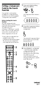 Предварительный просмотр 11 страницы Sony RM-VZ800T Operating Instructions Manual