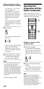 Preview for 12 page of Sony RM-VZ800T Operating Instructions Manual