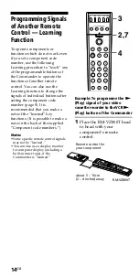 Предварительный просмотр 14 страницы Sony RM-VZ800T Operating Instructions Manual