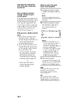 Preview for 14 page of Sony RM-VZ950T Operating Instructions Manual