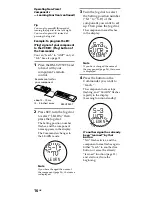 Preview for 16 page of Sony RM-VZ950T Operating Instructions Manual