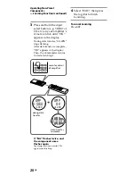 Preview for 20 page of Sony RM-VZ950T Operating Instructions Manual