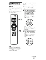 Preview for 21 page of Sony RM-VZ950T Operating Instructions Manual