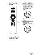 Preview for 23 page of Sony RM-VZ950T Operating Instructions Manual