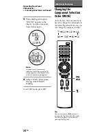 Preview for 24 page of Sony RM-VZ950T Operating Instructions Manual