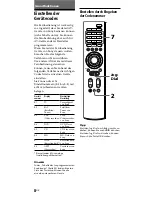 Preview for 50 page of Sony RM-VZ950T Operating Instructions Manual