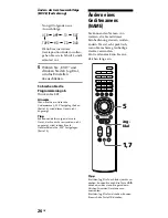 Preview for 68 page of Sony RM-VZ950T Operating Instructions Manual