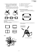 Предварительный просмотр 13 страницы Sony RM-W150 Service Manual