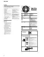 Предварительный просмотр 2 страницы Sony RM-X55M Service Manual