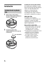 Preview for 24 page of Sony RM-X7BT Operating Instructions Manual