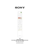 Preview for 1 page of Sony RMF-TX500E Quick Reference Manual