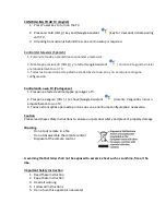 Preview for 2 page of Sony RMF-TX500E Quick Reference Manual