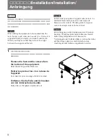 Preview for 6 page of Sony RMM-ES701 Installation Instructions Manual