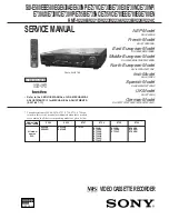 Sony RMT-V220B Service Manual preview