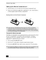 Предварительный просмотр 30 страницы Sony ROOMLINK PCNA-MR10 Quick Reference Manual