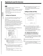 Preview for 21 page of Sony RSE-400 Operating Instructions Manual