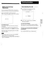 Preview for 39 page of Sony RSE-400 Operating Instructions Manual