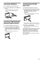 Предварительный просмотр 11 страницы Sony RSX-GS9 Operating Instructions Manual