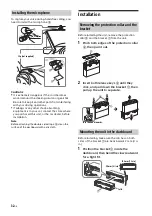 Предварительный просмотр 32 страницы Sony RSX-GS9 Operating Instructions Manual