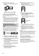 Предварительный просмотр 42 страницы Sony RSX-GS9 Operating Instructions Manual