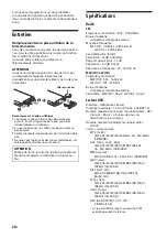 Предварительный просмотр 92 страницы Sony RSX-GS9 Operating Instructions Manual