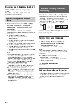 Предварительный просмотр 120 страницы Sony RSX-GS9 Operating Instructions Manual