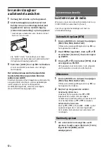 Предварительный просмотр 152 страницы Sony RSX-GS9 Operating Instructions Manual