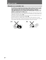 Preview for 4 page of Sony Ruvi CCD-CR1E Operating Instructions Manual