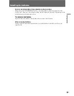 Preview for 9 page of Sony Ruvi CCD-CR1E Operating Instructions Manual