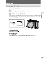 Preview for 21 page of Sony Ruvi CCD-CR1E Operating Instructions Manual