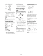 Preview for 4 page of Sony RWALKMAN WM-FX487 Service Manual