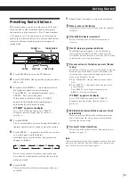 Предварительный просмотр 7 страницы Sony RXD-700 Operating Instructions Manual