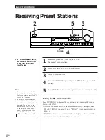 Предварительный просмотр 10 страницы Sony RXD-700 Operating Instructions Manual