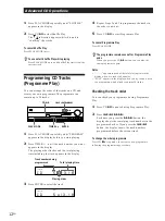 Предварительный просмотр 12 страницы Sony RXD-700 Operating Instructions Manual