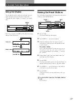 Предварительный просмотр 13 страницы Sony RXD-700 Operating Instructions Manual