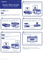 Preview for 1 page of Sony S-AIR PLAY AIR-SA20PK Quick Start Manual