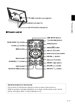 Preview for 9 page of Sony S-Frame 4-185-902-13 (1) Operating Instructions Manual