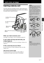 Preview for 15 page of Sony S-Frame 4-185-902-13 (1) Operating Instructions Manual