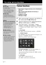 Preview for 18 page of Sony S-Frame 4-185-902-13 (1) Operating Instructions Manual