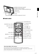 Предварительный просмотр 9 страницы Sony S-Frame 4-259-434-13 (1) Operating Instructions Manual